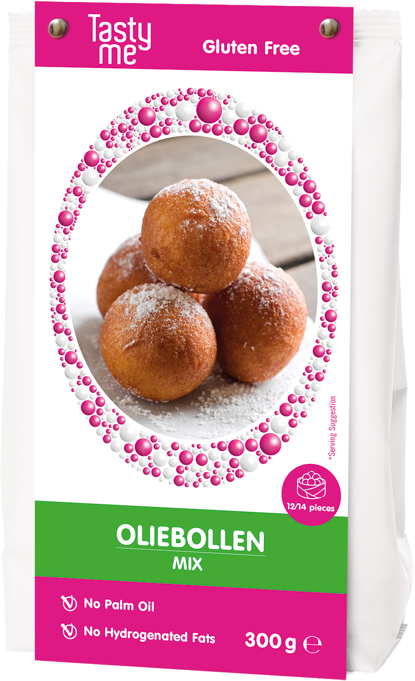 Tasty Me bezlepkové oliebollen – holandský mix na šišky 300 g