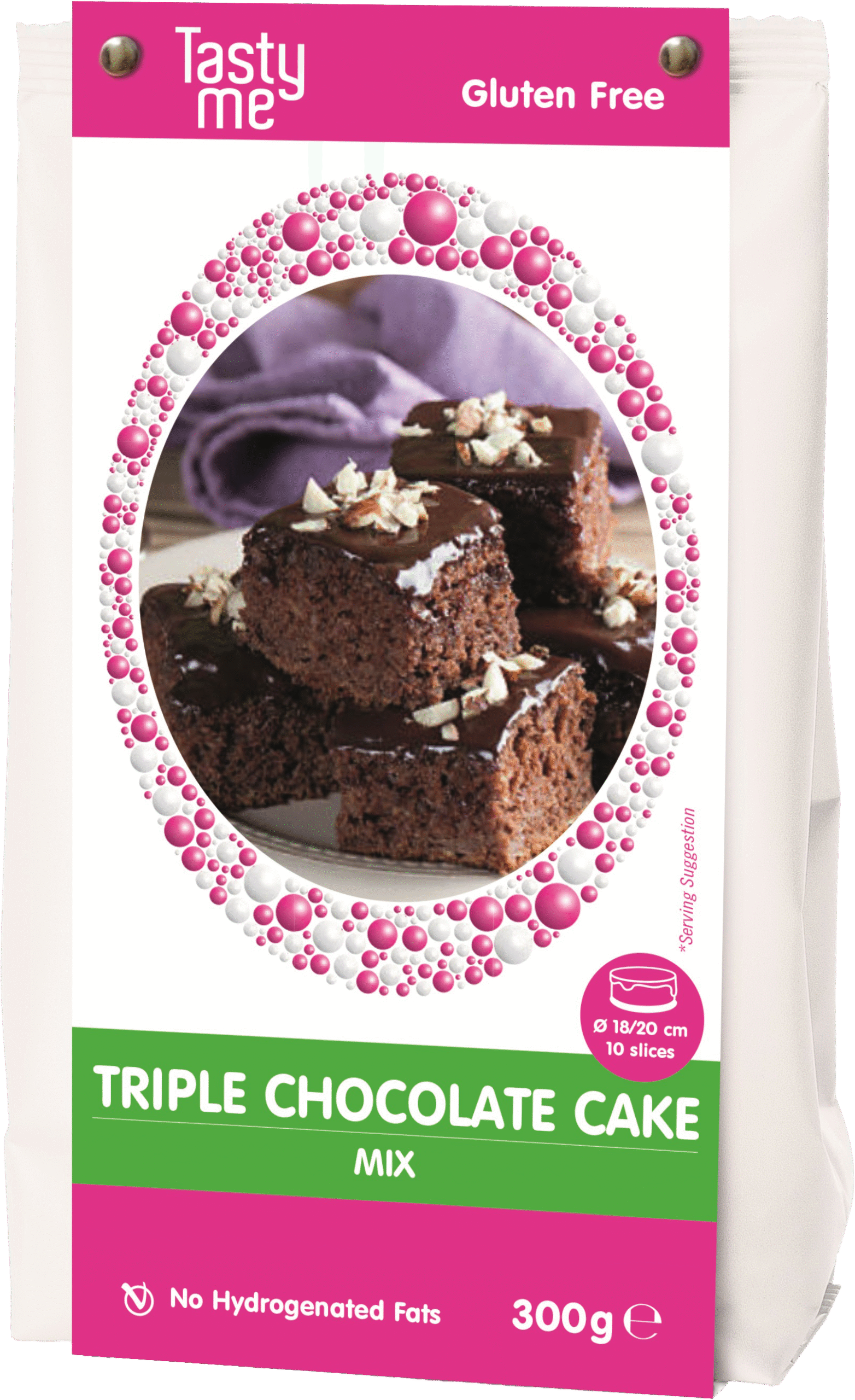 Tasty Me bezlepková trojitá čokoládová torta mix 300 g