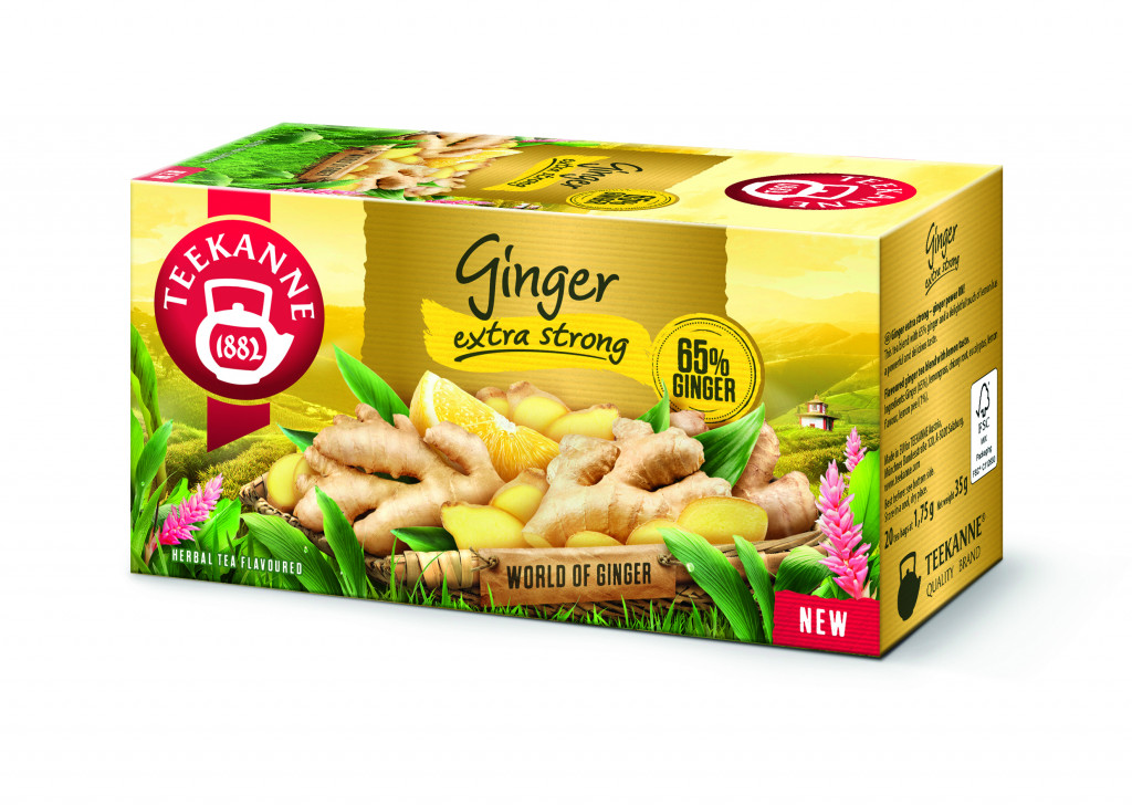 Teekanne ginger extra strong citrónový čaj 35 g