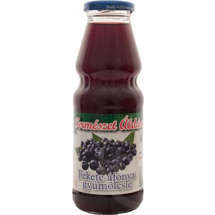 Természet Áldása čučoriedkový džús 100% 330 ml