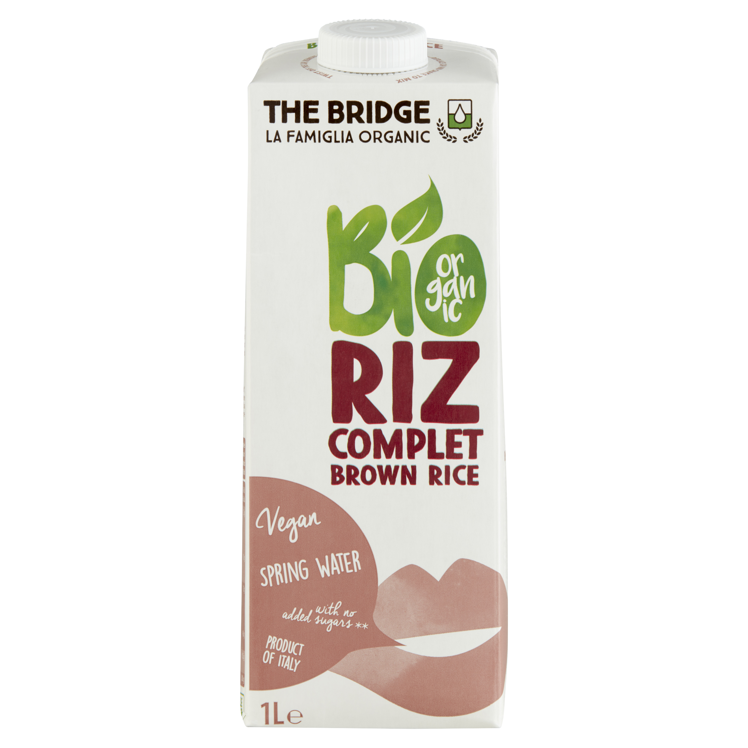 The Bridge bio ryžový nápoj z hnedej ryže 1000 ml