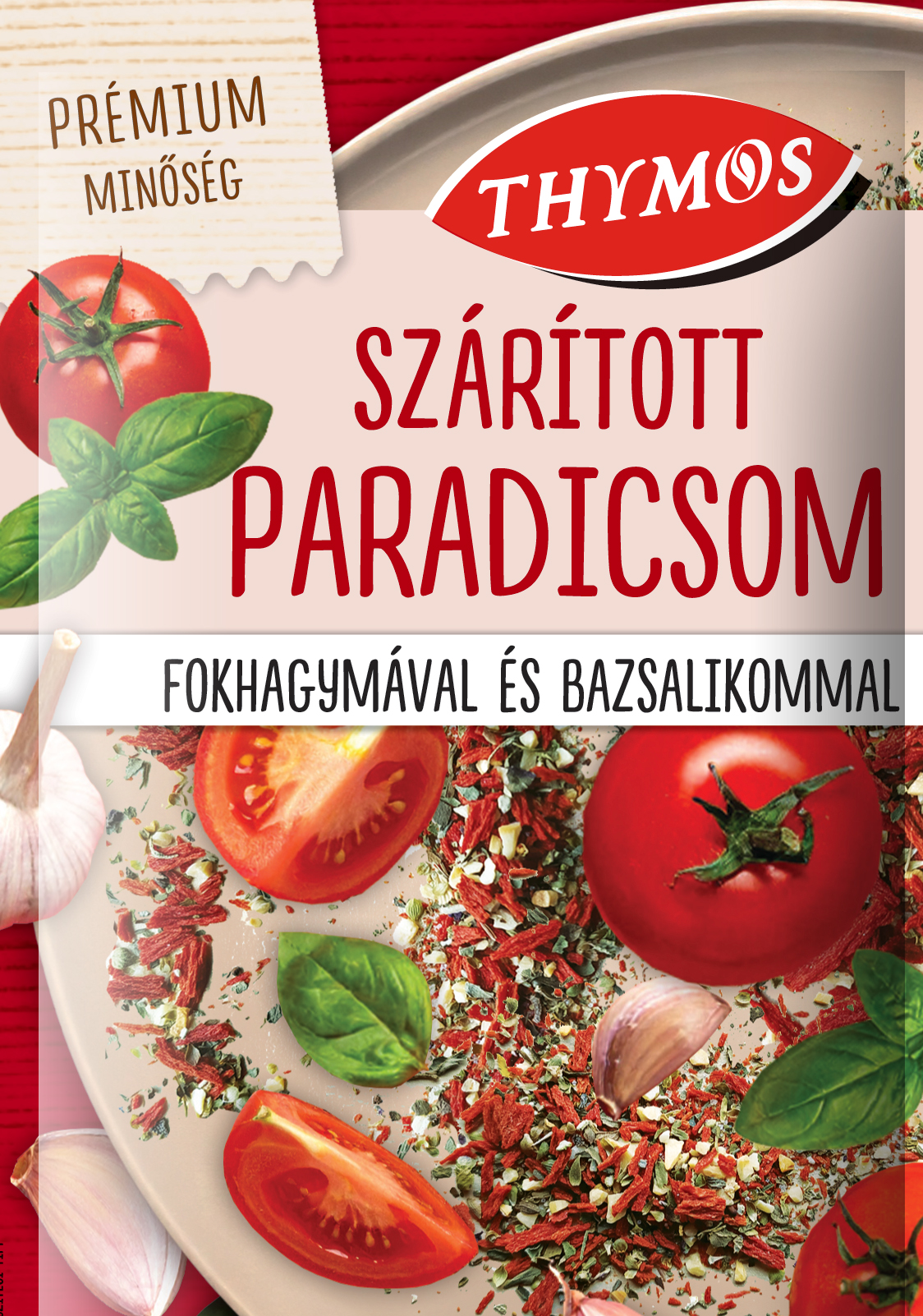 Thymos sušené paradajky s cesnakom a bazalkou 15 g