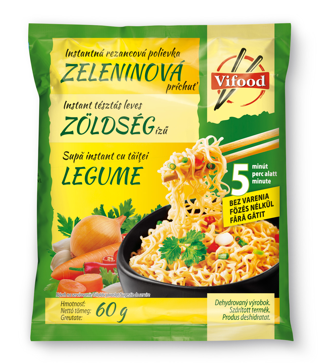Thymos vifood instantná polievka zeleninová príchuť 60 g