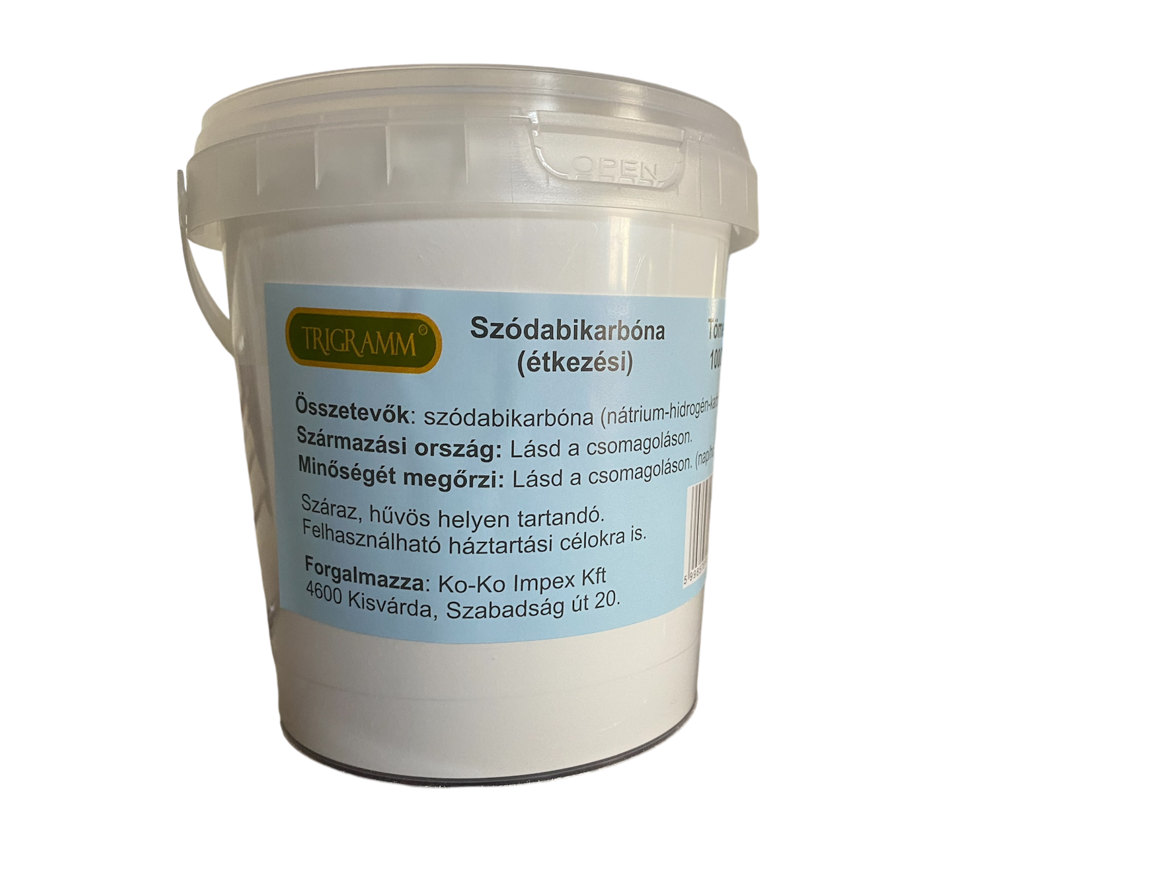 Trigramm jedlá só v kýbeli 1000 g