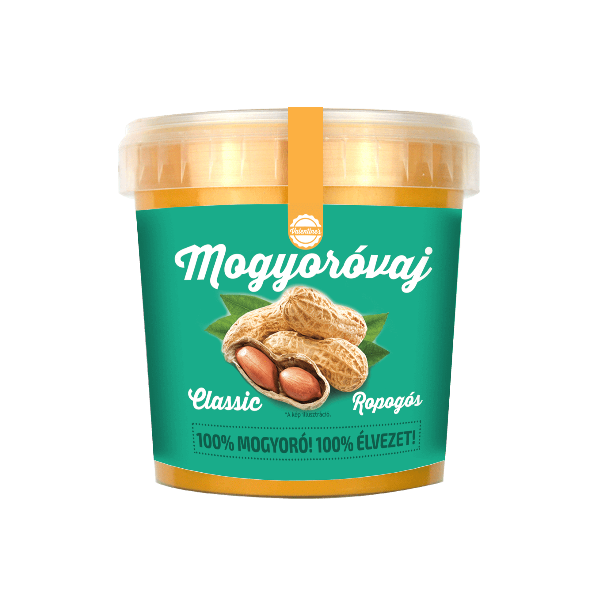 Valentines chrumkavé arašidové maslo Classic 350 g