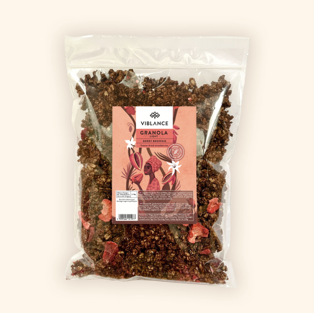Viblance berry brownie granola light 1000 g