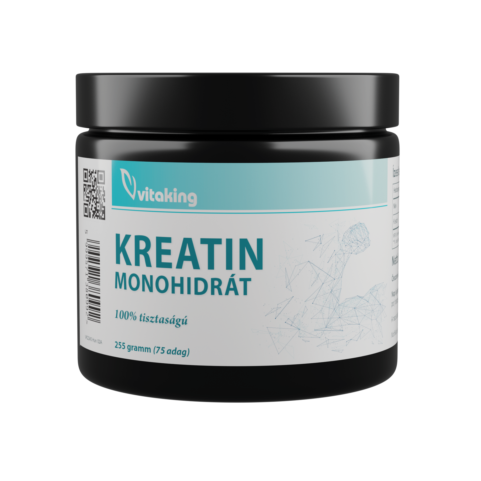 Vitaking 100% kreatín prášok 255 g