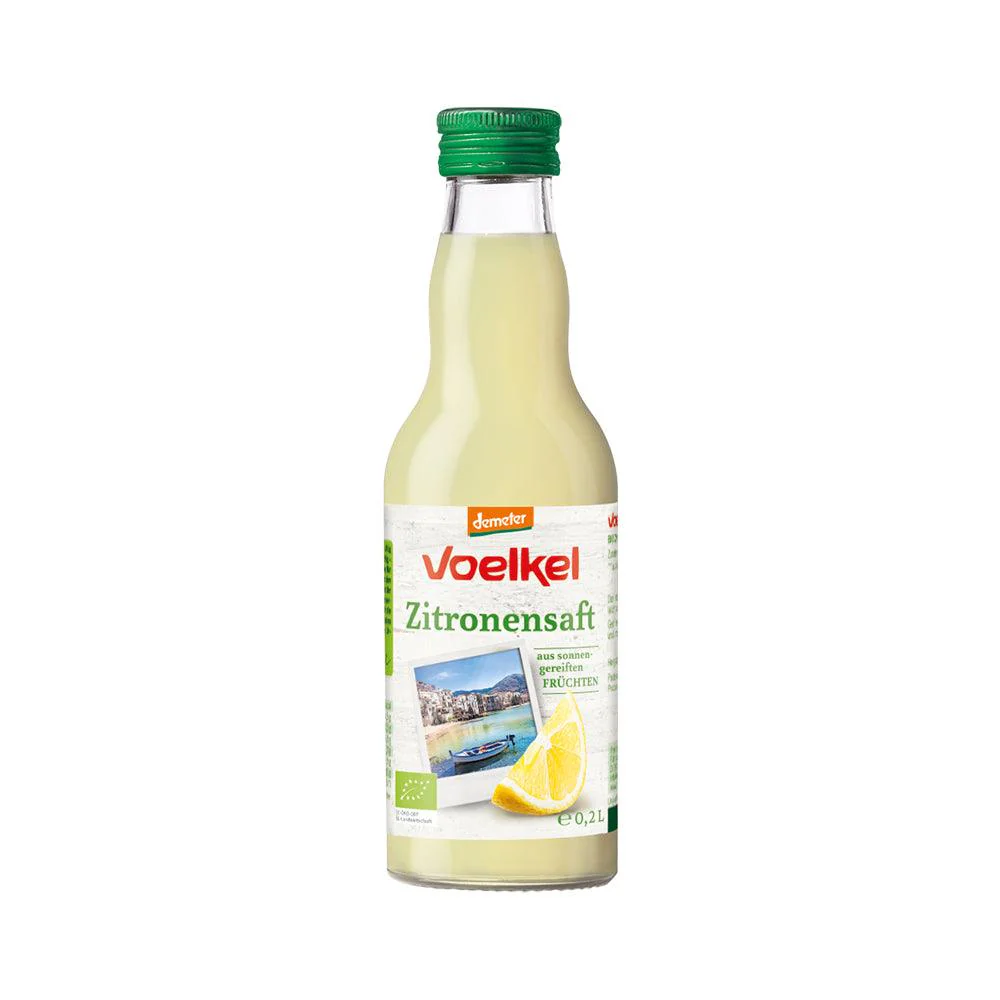 Voelkel bio citrónová šťava 200 ml