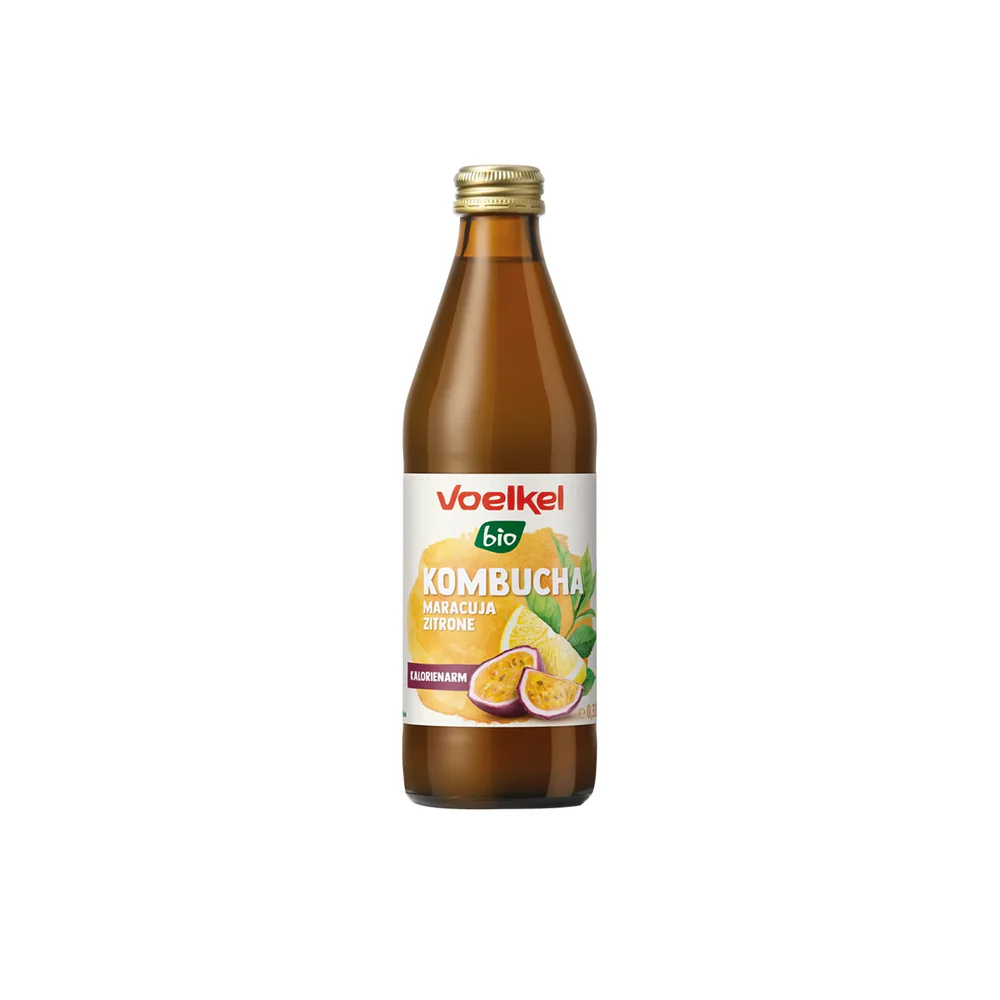 Voelkel bio kombucha maracuja-citron 330 ml