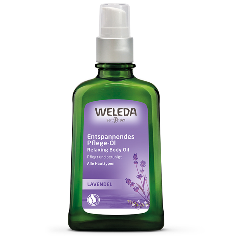 Weleda Levanduľový relaxačný telový olej 100 ml