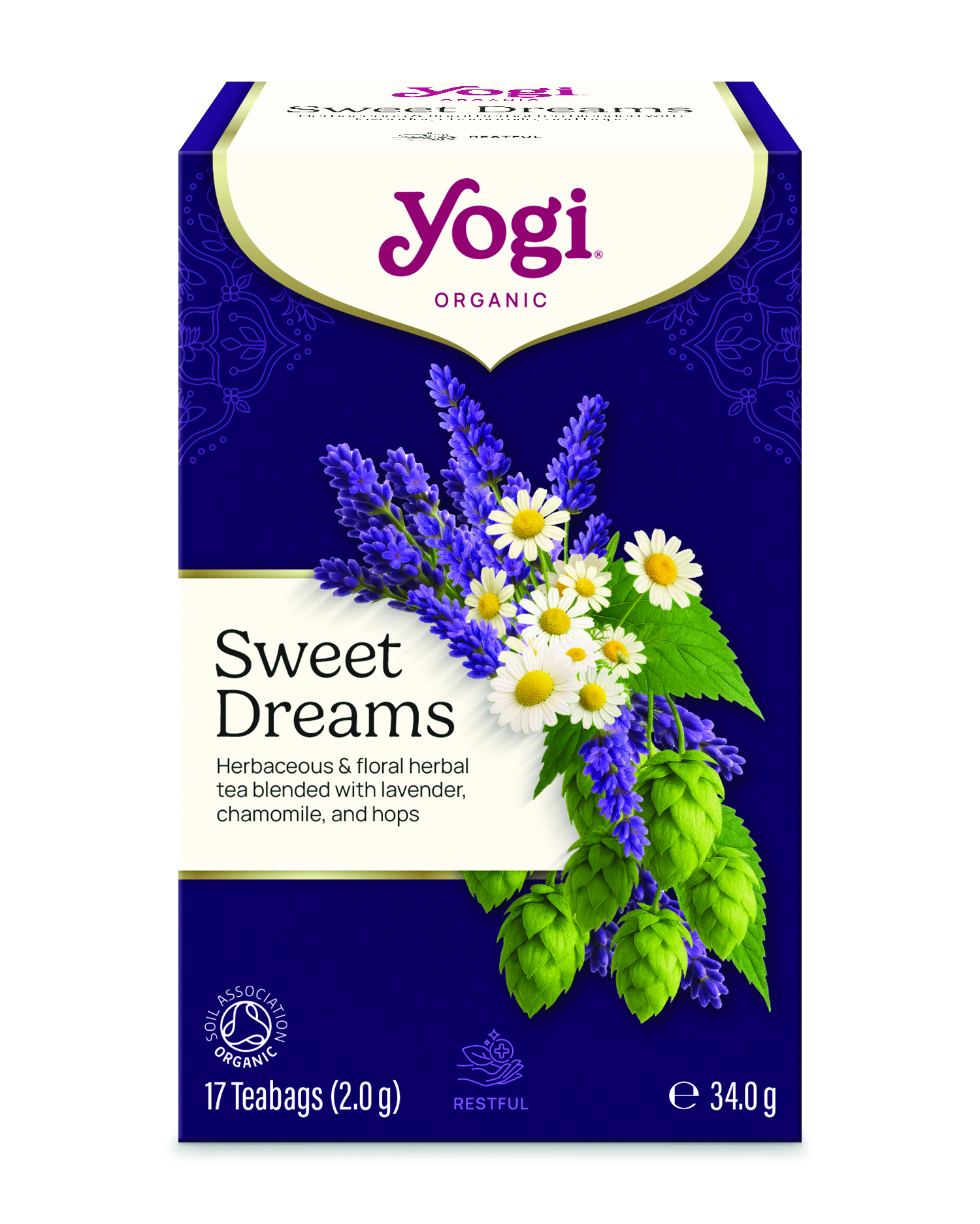 Yogi bio čaj dobrú noc 17x2,1g 35,7 g